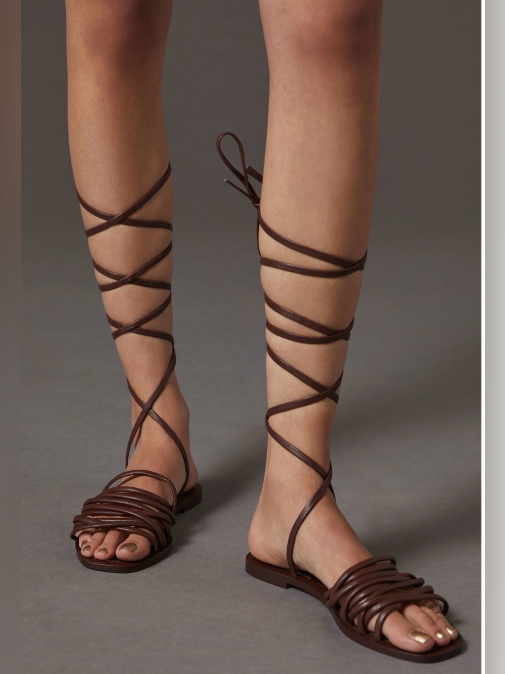 Pilcro Lace-Up Gladiator Sandals